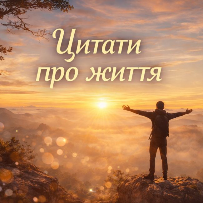 цитати про життя