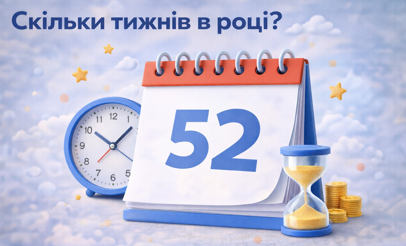 Скільки тижнів в році
