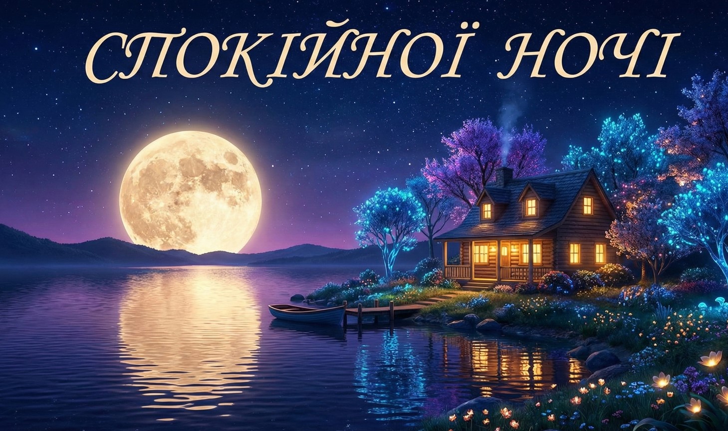 спокійної ночі картинки красиві незвичайні