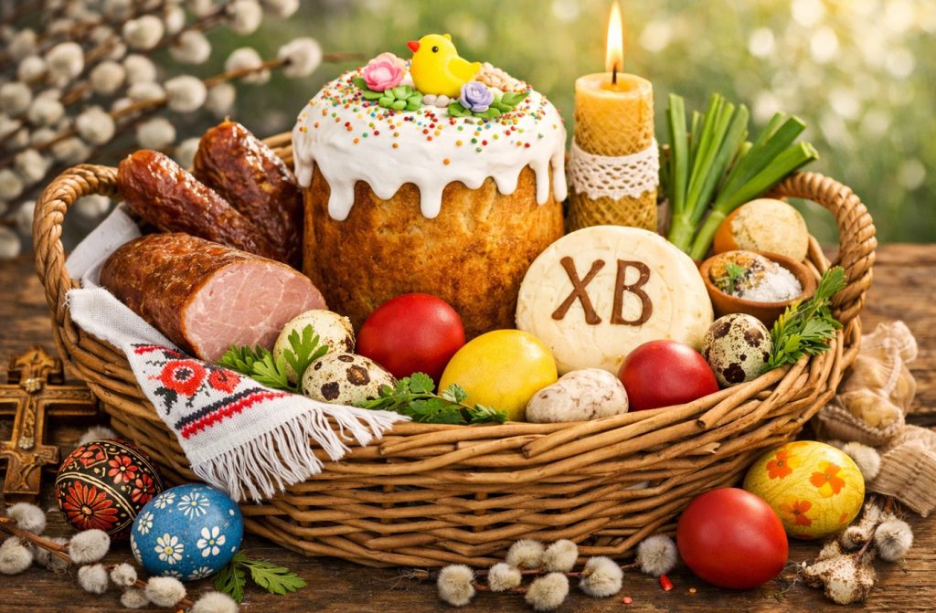 що має бути у великодньому кошику