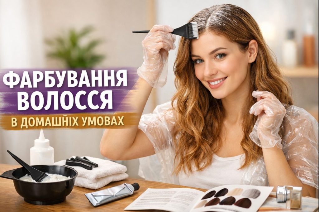 як пофарбувати волосся в домашніх умовах