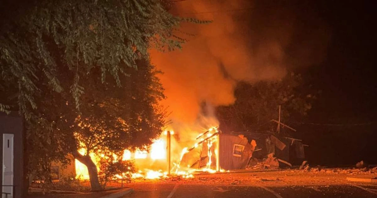 Наслідки атаки на пункт пропуску «Виноградівка — Вулкенєшть» на українсько-молдовському кордоні, фото Державної митної служби