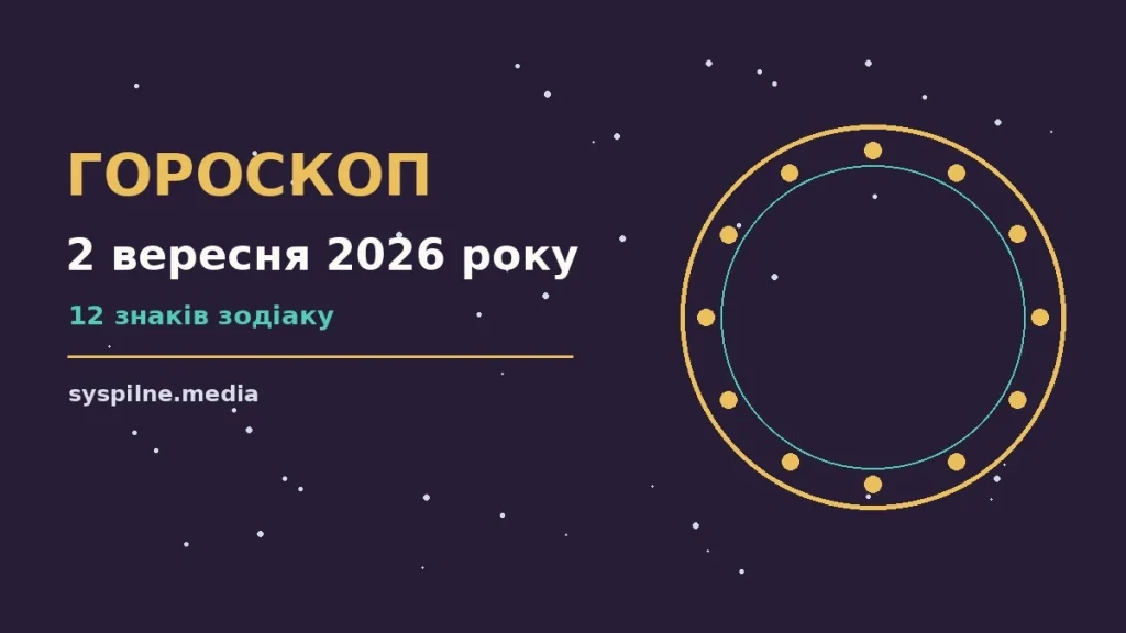 Зоряне небо над містом у передсвітанкових синіх і золотих відтінках, символ ранкової енергії для гороскопу на 2 вересня 2026 року